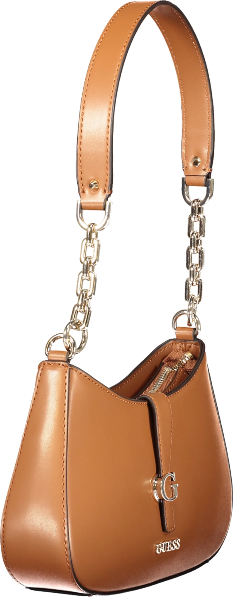 Çantë GUESS JEANS Carrie Bag femra, kafe