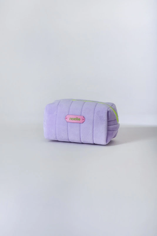 Noelle Cosmetic Bag Pouch Purple