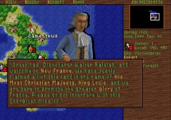 Sid Meier's Colonization (Classic) EN/DE/FR/ES Global