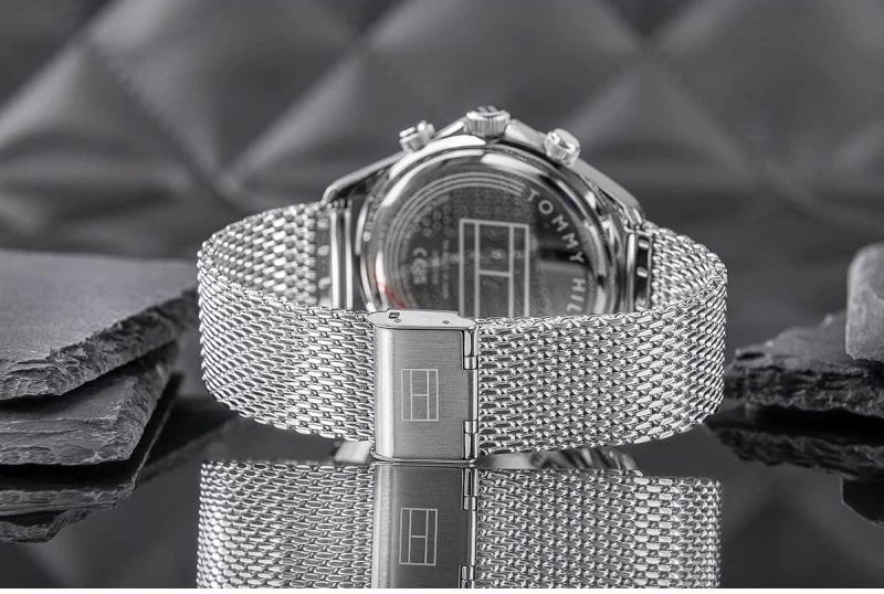 Orë dore për meshkuj Tommy Hilfiger, argjend