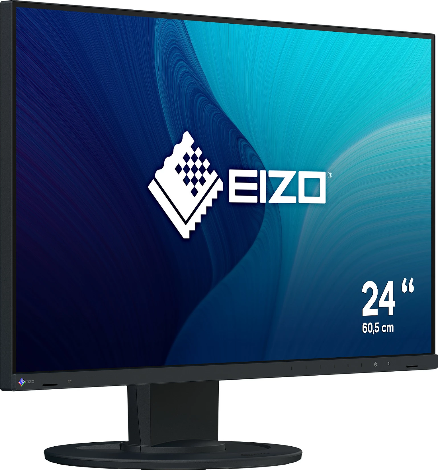 Monitor Eizo FlexScan EV2400R-BK, 24", Full HD, 100Hz, USB Hub, i zi