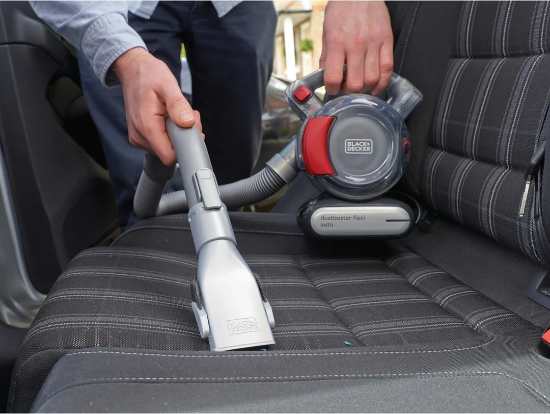 Fshesë dore elektrike për veturë Black & Decker PD1200AV, hiri/portokalli
