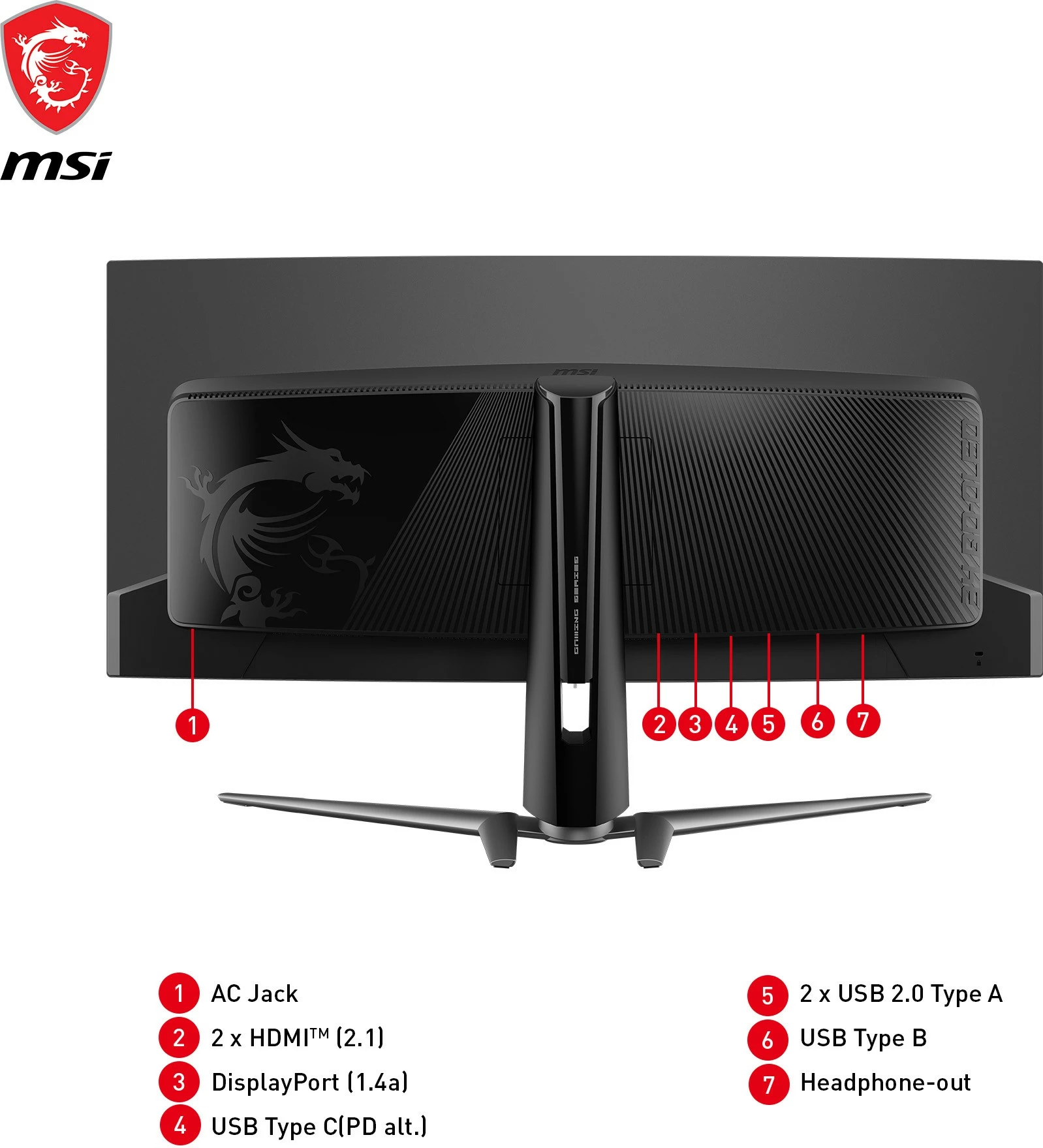 Monitor gaming MSI MAG 341CQPDE, 34.18 inç, UWQHD, OLED, 175Hz