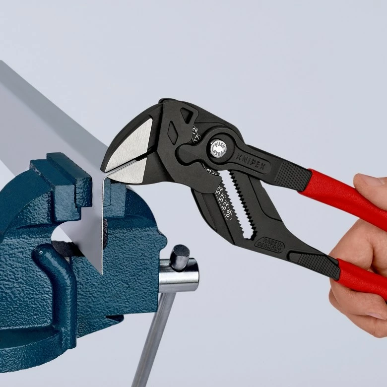 Vegël dore Knipex 86 01 300, plastik, 300mm, e kuqe