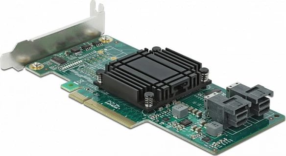 Kartelë adapter PCIe DeLOCK PCIe 3.0 x8, 2x SFF-8643 NVMe, low-profile
