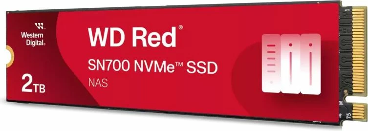 SSD WD Red SN700 2TB M.2 PCIe NVMe, e kuqe