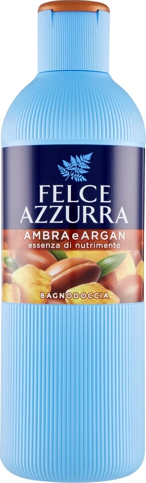 Xhel për dush për femra Felce Azzurra Amber & Argan, 650ml