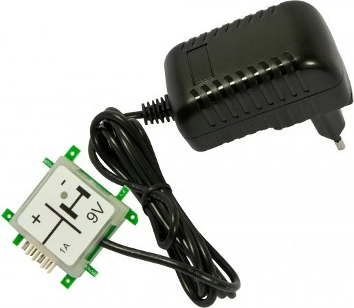 Adapter ALLNET ALL-BRICK-0221, 9 V, 1 A, zi