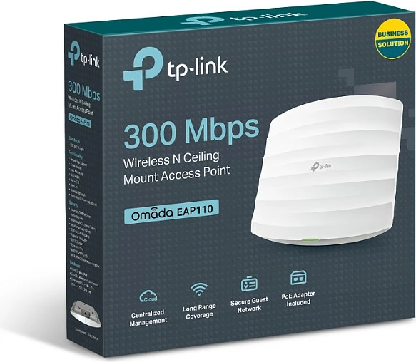 Access point TP-Link EAP110, 2.4GHz, 300Mbps
