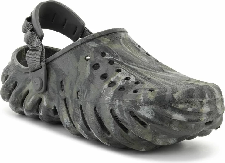 Atlete Crocs Echo Marbled Clog 208454-3N4, dusty olive/multi