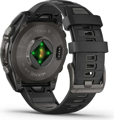 Smartwatch Garmin fenix 8, 47 mm, 32 GB, AMOLED, i zi