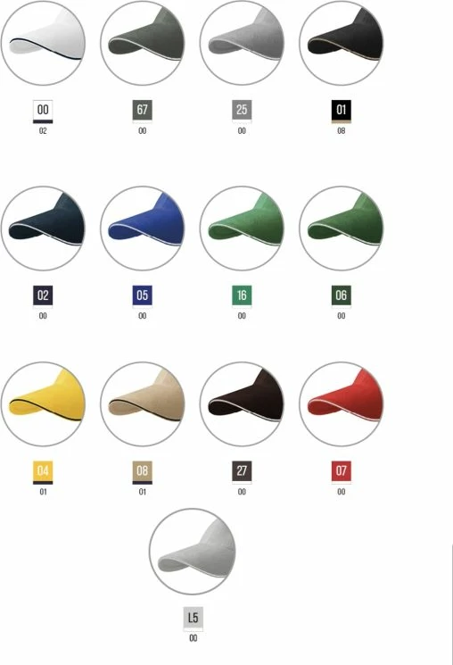 Kapelë uniseks Malfini Sandwich 6P, gri e çelët