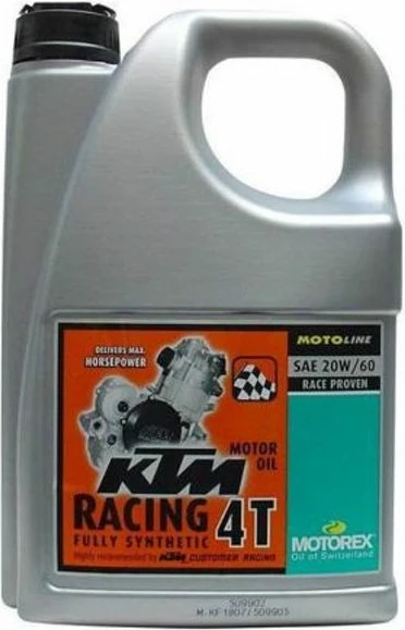 Vaj Ktm Racing 4t Sae 20w-60 4l 301346