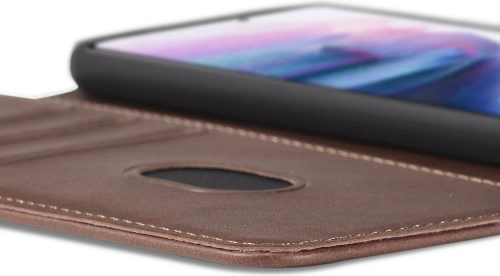 Mbështjellës Hurtel Magnet Case Elegant për Samsung Galaxy S22+, me kapak, kaltër