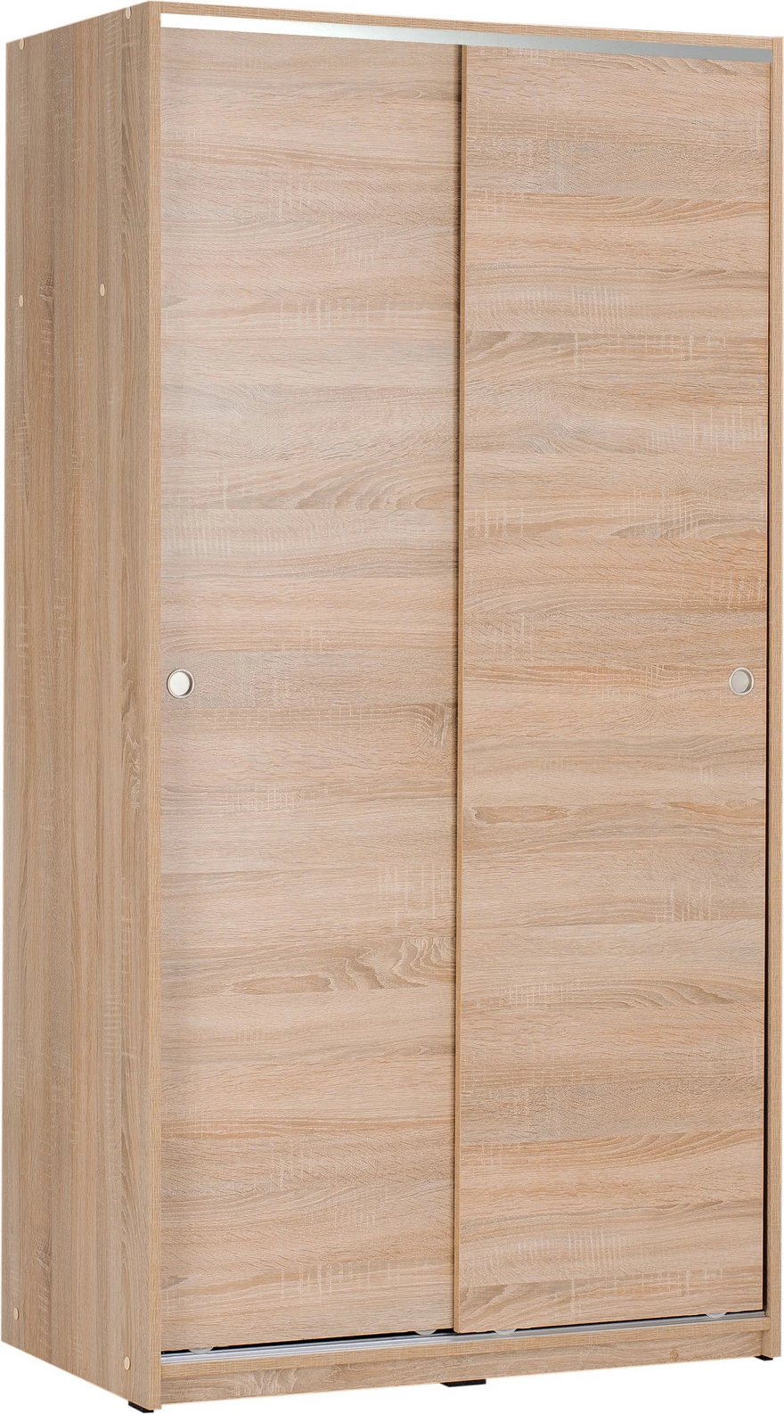 Dollap me dyer rrëshqitëse, ngjyrë Sonomo, Hanah Home, SWD-402-SS-2, 94x52x182 cm