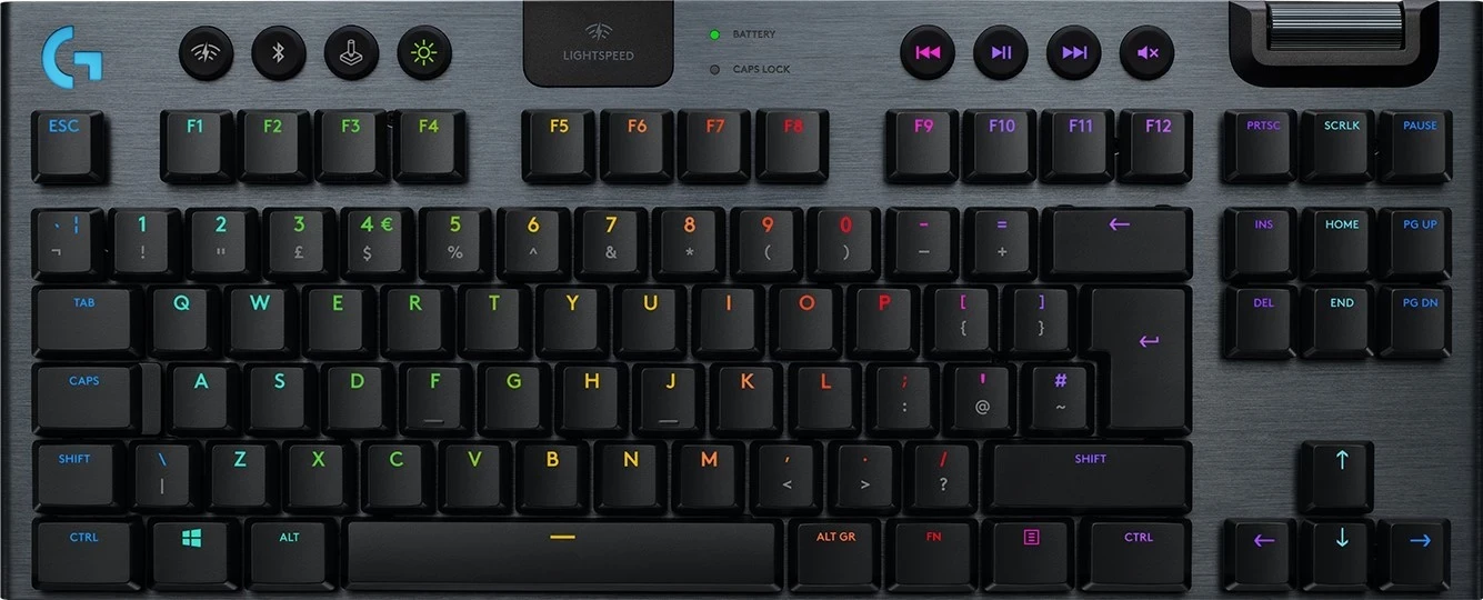 Tastierë Logitech G915 TKL Tactile, e zezë