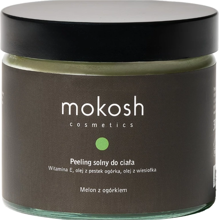 Peeling për trup për femra Mokosh Melon me kastravec 300g