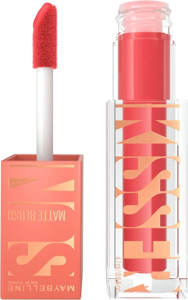 Blush i lëngshëm mat Maybelline Sunkisser Matte Blush Liquid për femra 40 Roseburst 4.7ml