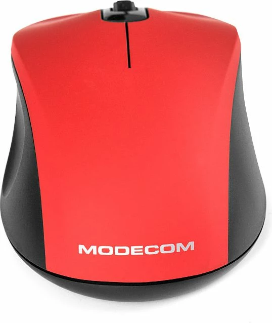 Maus Modecom M10S Silent M-MC-M10S-500 1000 DPI USB i kuq