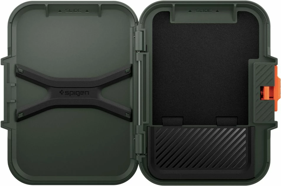 Mbështjellës Spigen Lock Fit MagSafe për karta, i gjelbër