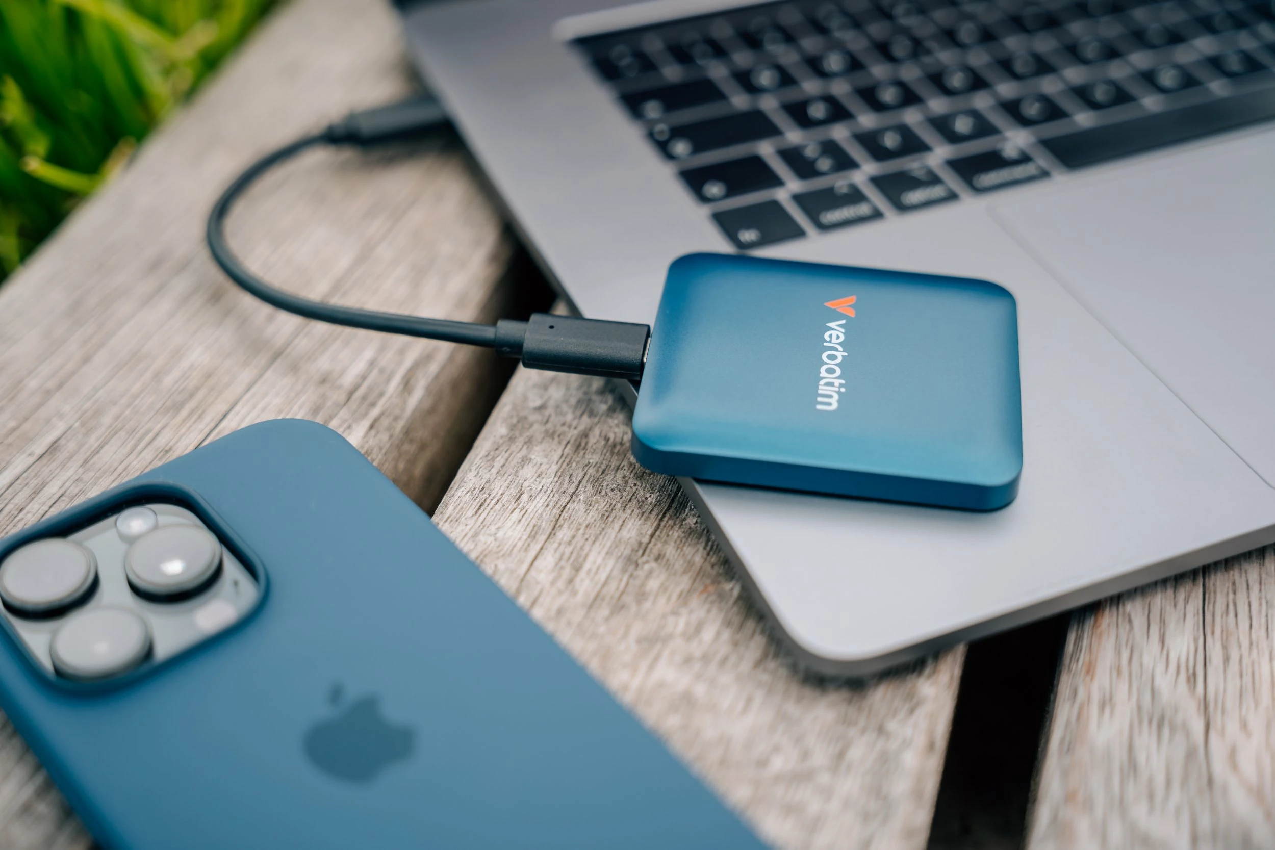 SSD i jashtëm Verbatim Snapback 1TB USB-C (32075), kaltër