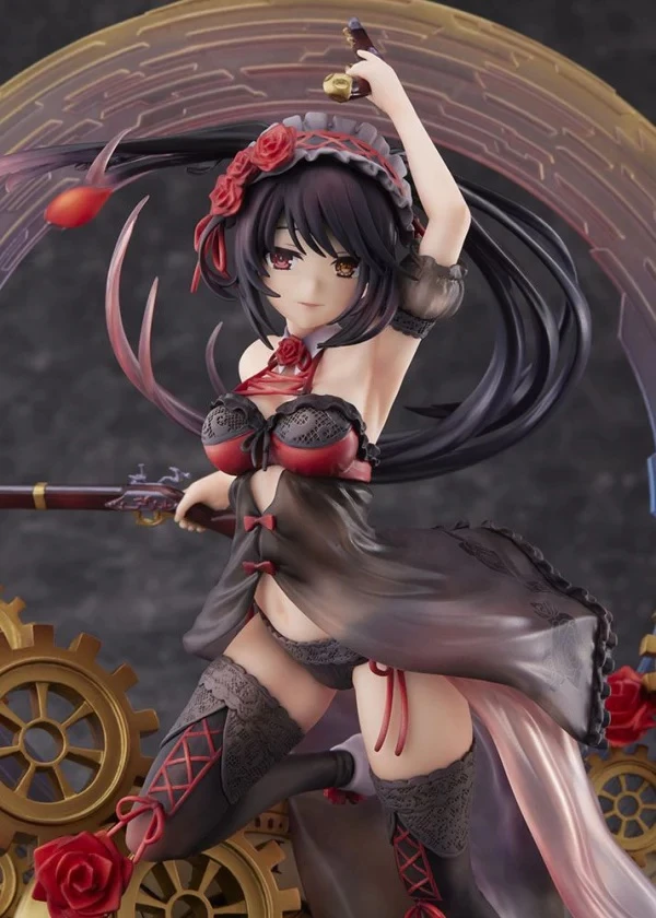 Figurinë koleksionuese Square Enix Kurumi Tokisaki Date A Live IV Lingerie Swimwear Ver. 1/7 (31 cm)