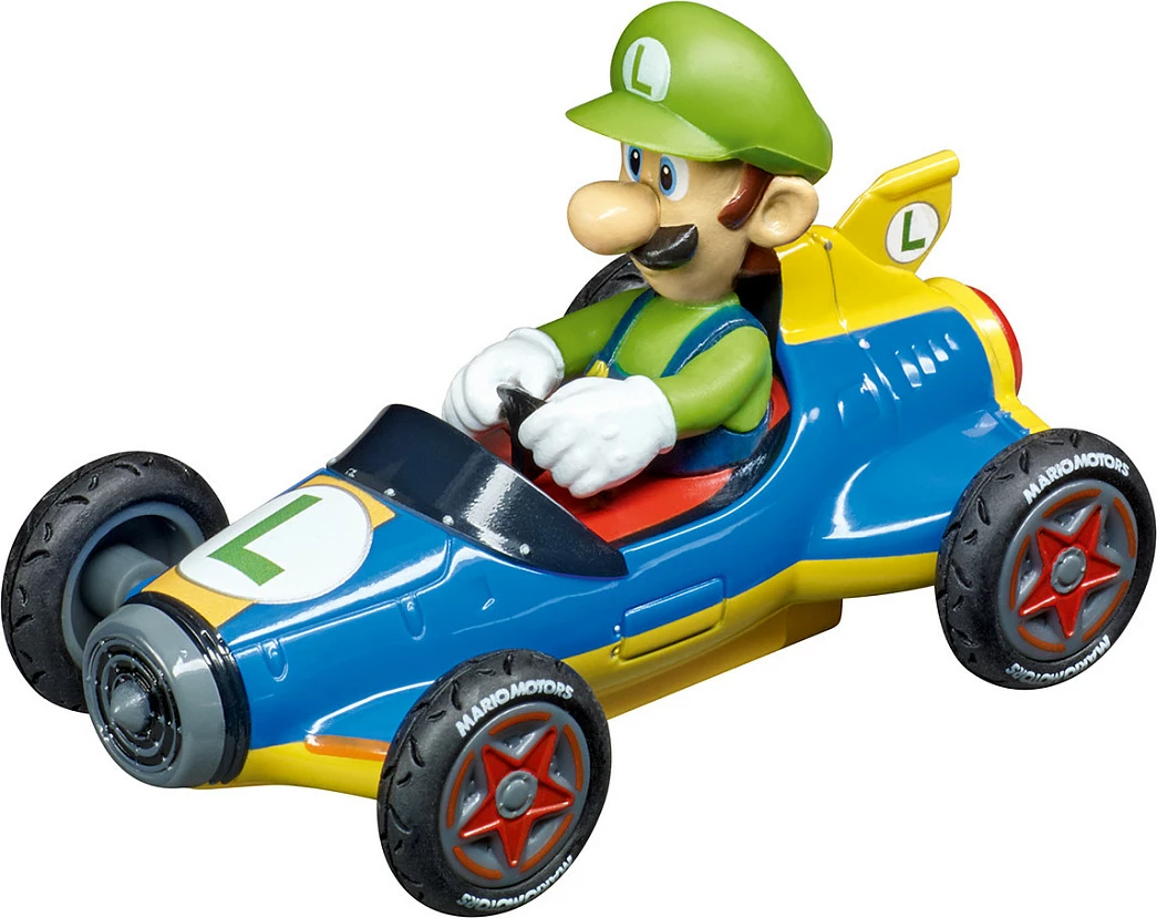Set pistë garash Carrera GO!!! Nintendo Mario Kart Mach 8 20062492, 1:43, 5.3 m, 2 makina, zi/kuq