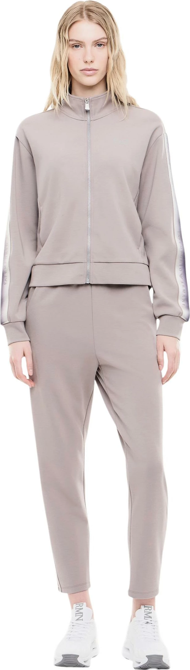 Trenerka për femra EA7 7W001518 AF12501, kafe balte