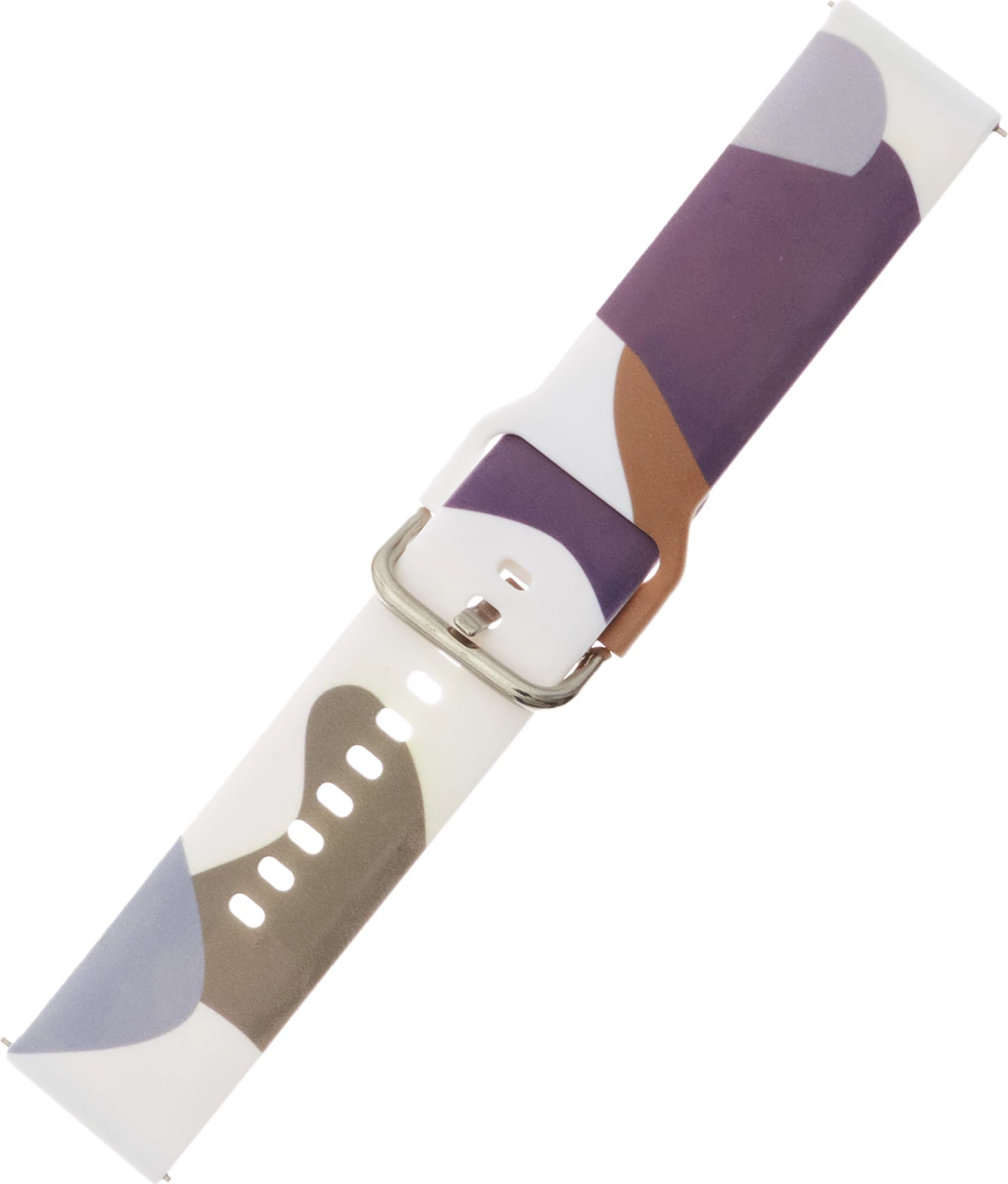 Rrip silikoni për Samsung Galaxy Watch 42mm, Hurtel, Moro Band, kamuflazh, Jeshil/Vjollcë/Bardhë