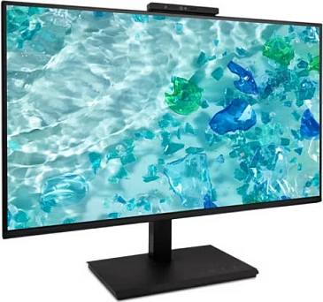 Monitor Acer Vero B247YD6bmiprczx 24 inç, Full HD, HDMI, DP, USB, Kamerë, i zi