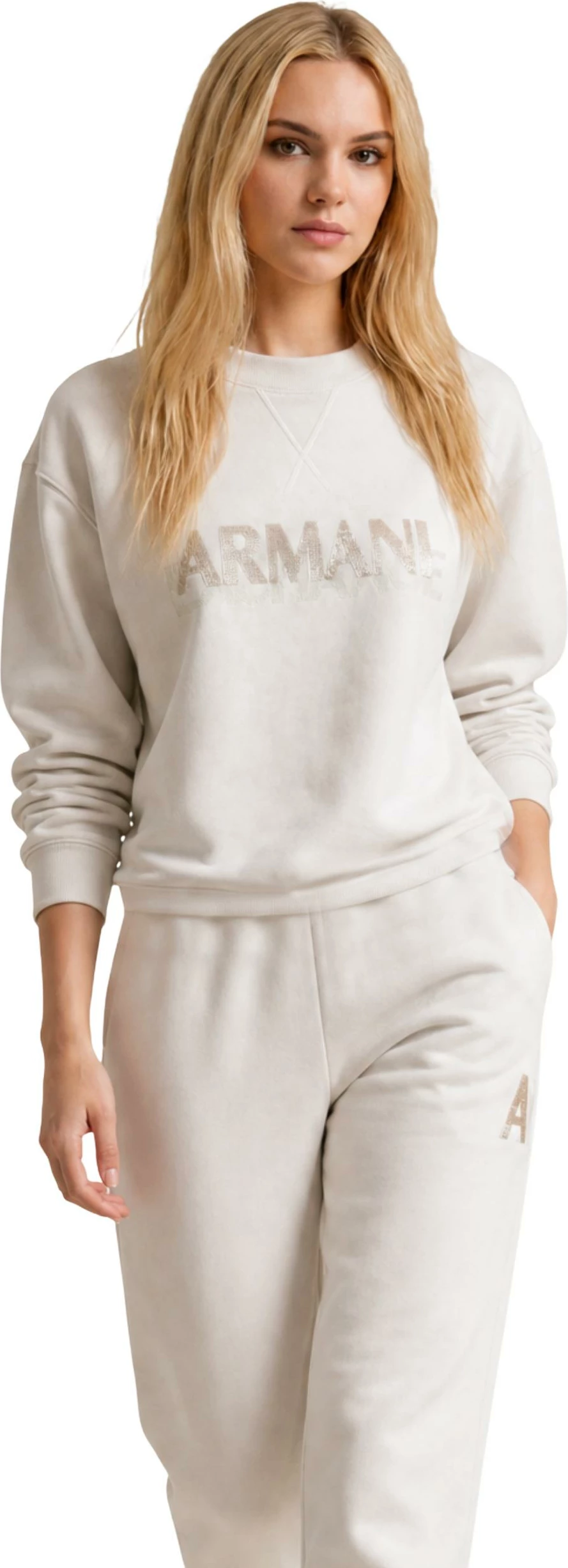 Duks për femra Armani Exchange XW002397 AF13397, bezhë
