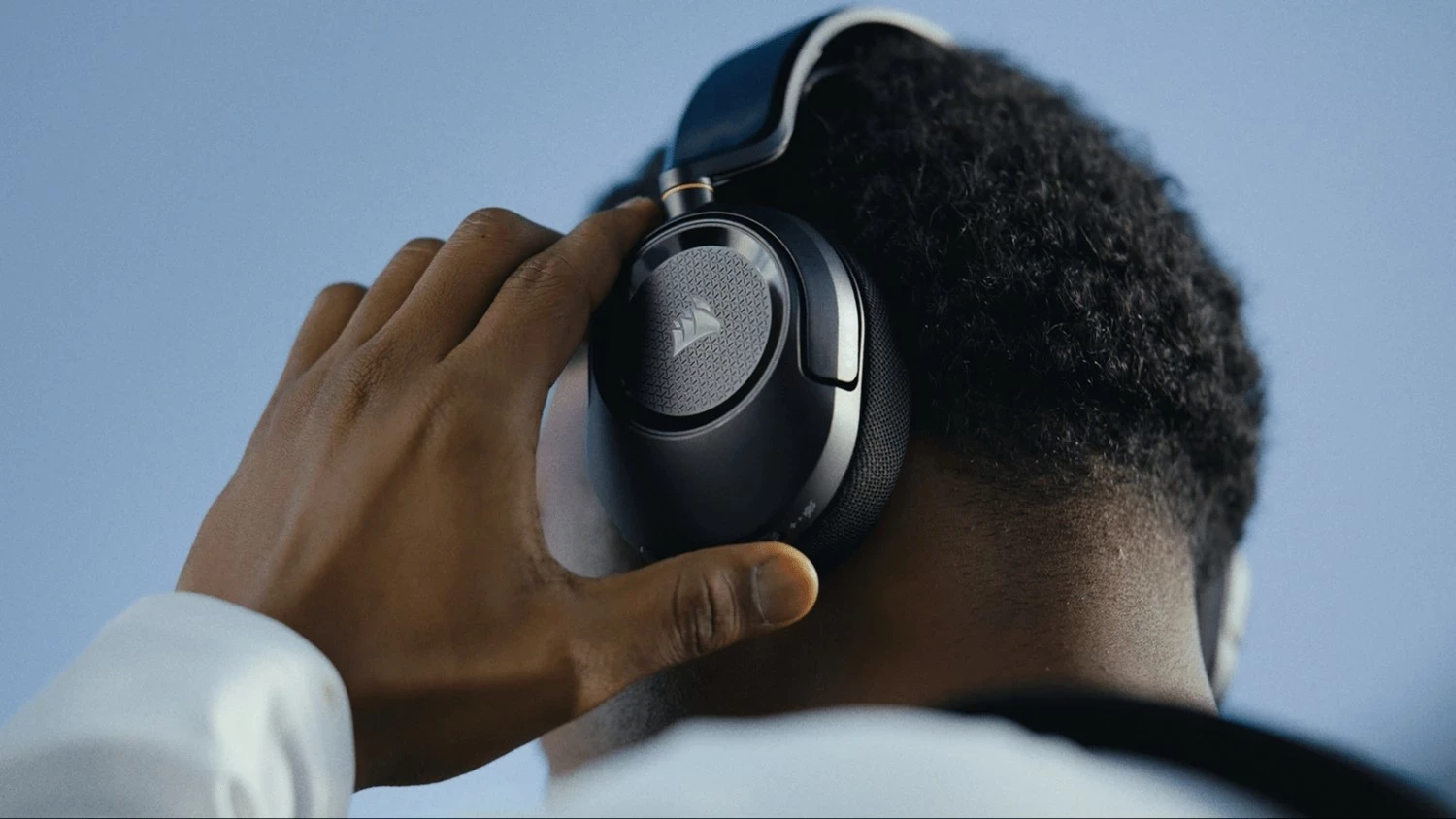 Kufje gaming Corsair HS35 V3 Wireless, Dolby Atmos, Bluetooth/Radio, 30 orë, të zeza