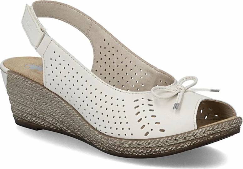 Sandale me platformë për femra Rieker 624H1-60