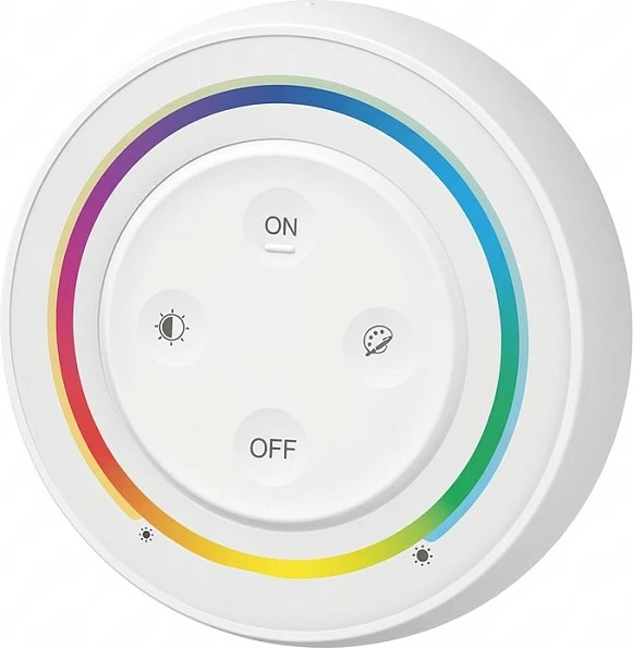 Telekomandë LED Miboxer Rainbow, RGB+CCT, e bardhë