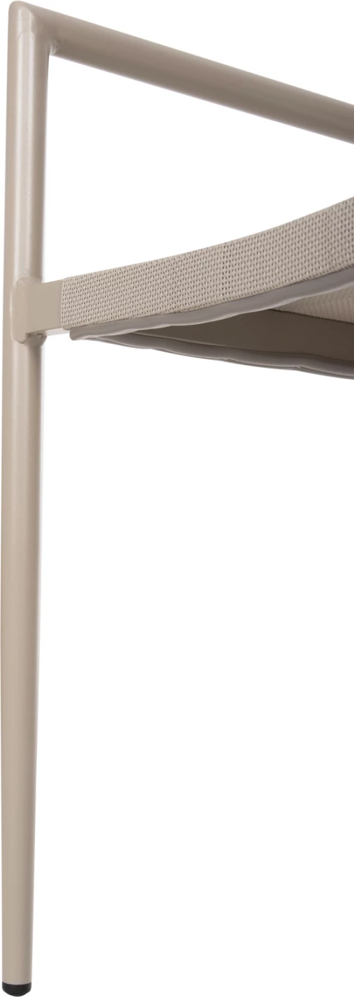 Karrige alumini RONNY, ngjyrë shampanjë, FH5998.03, 53x51x80H cm