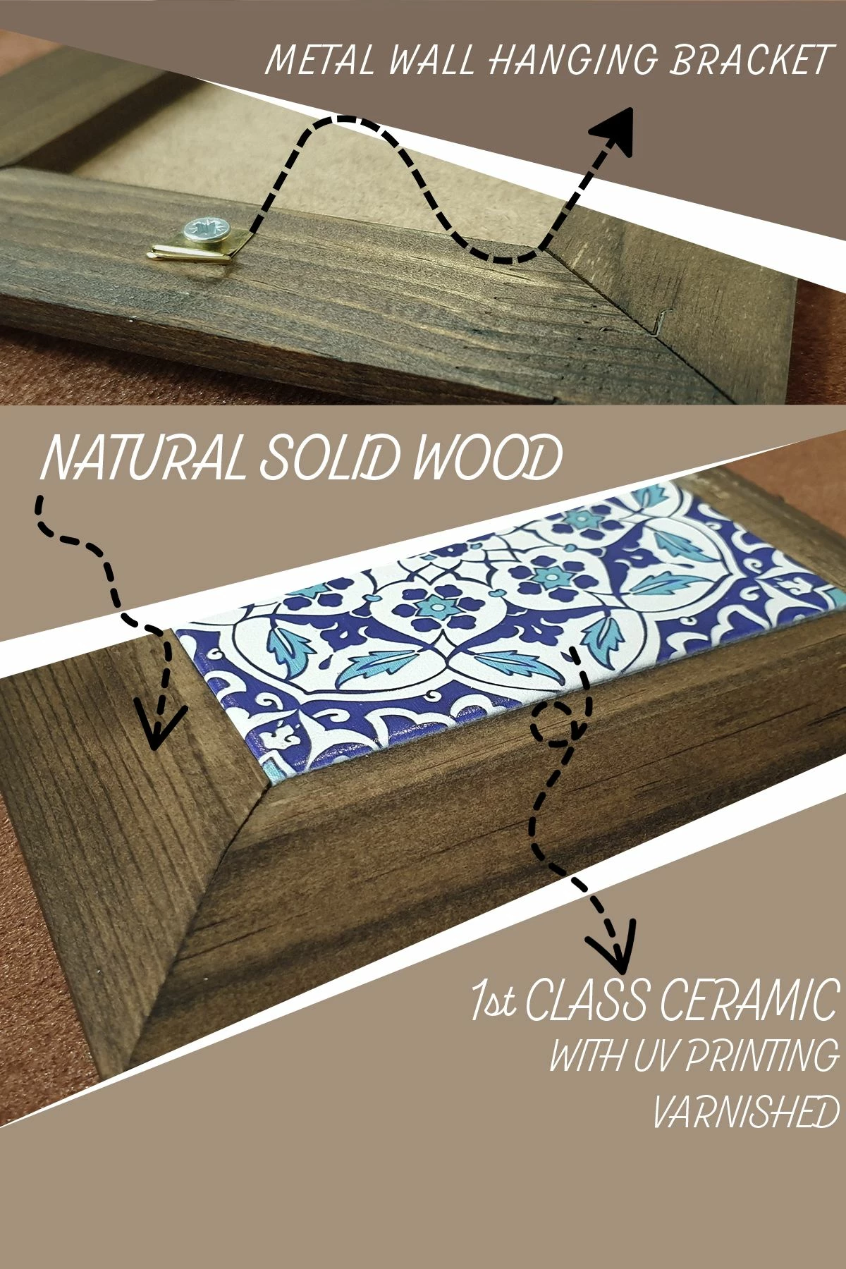 Pikturë dekorative me kornizë, shumëngjyrëshe, Artvessakaro34