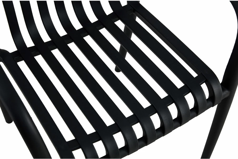 Karrige Sticky, e zezë, 55x61x81 cm