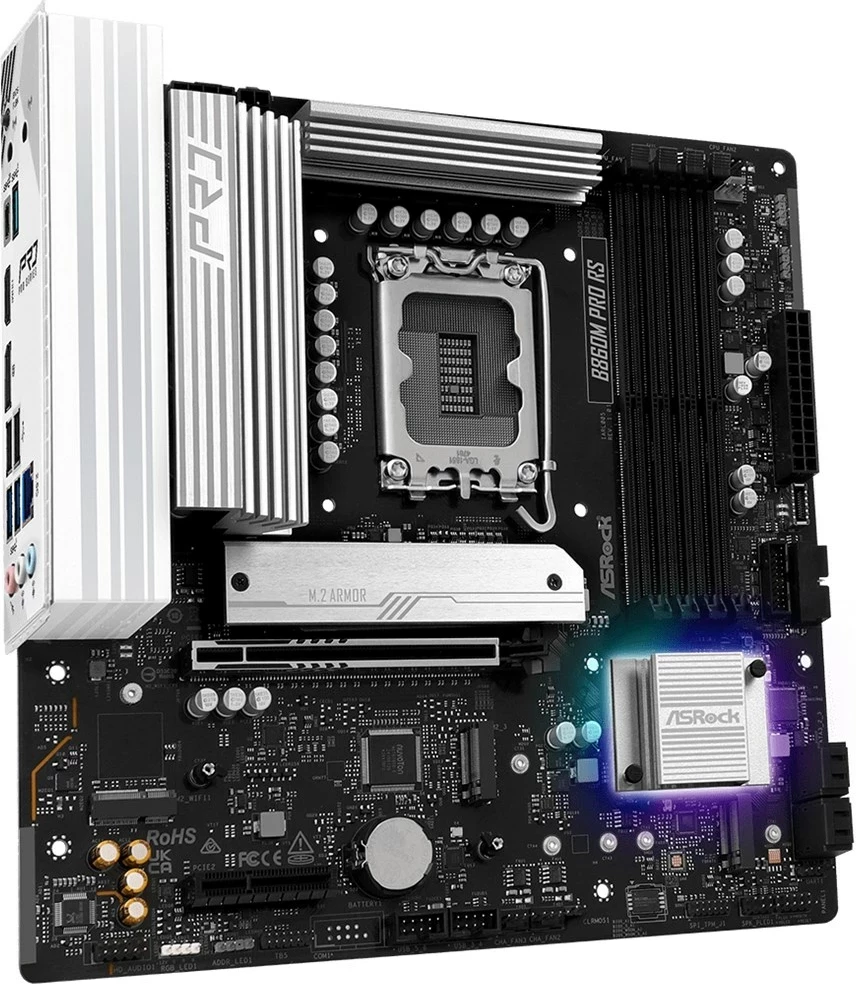 Pllakë amë Asrock B860M Pro RS, Socket 1851, micro ATX