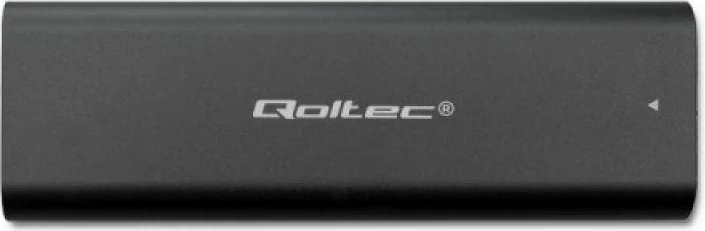 Kuti SSD M.2 Qoltec NVMe/SATA, e zezë
