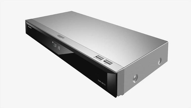 Blu-ray rekorder Panasonic DMR-UBC70EGS, 4K Ultra HD, 3D, Twin Tuner, HDMI, LAN