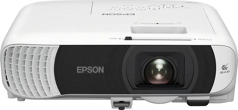 Projektor Epson EB-FH18, Full HD 1920x1080, 4100 lumen, 3LCD, Wi‑Fi/Miracast, altoparlant i integrum, i bardhë
