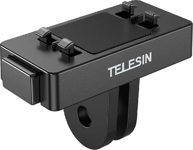 Mbajtës magnetik Telesin S7-JBK-06-TIS për Insta360 Ace Pro 2/Ace Pro, bazë magnetike me çlirim të shpejtë, montim me dy kthetra
