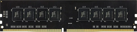 RAM Memorje Team Group ELITE TED416G3200C2201, 16GB DDR4 3200MHz, 1x16GB UDIMM, e zezë