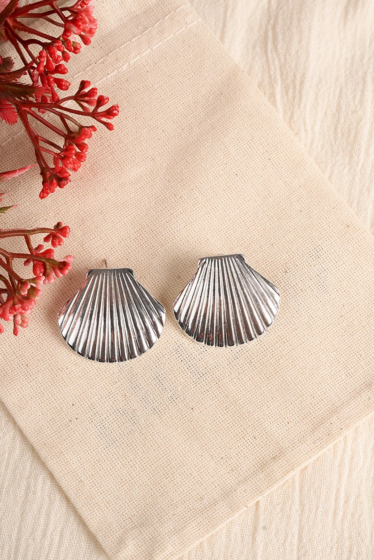 Vathë metalik ngjyrë argjendi Elika, ELKGC68329