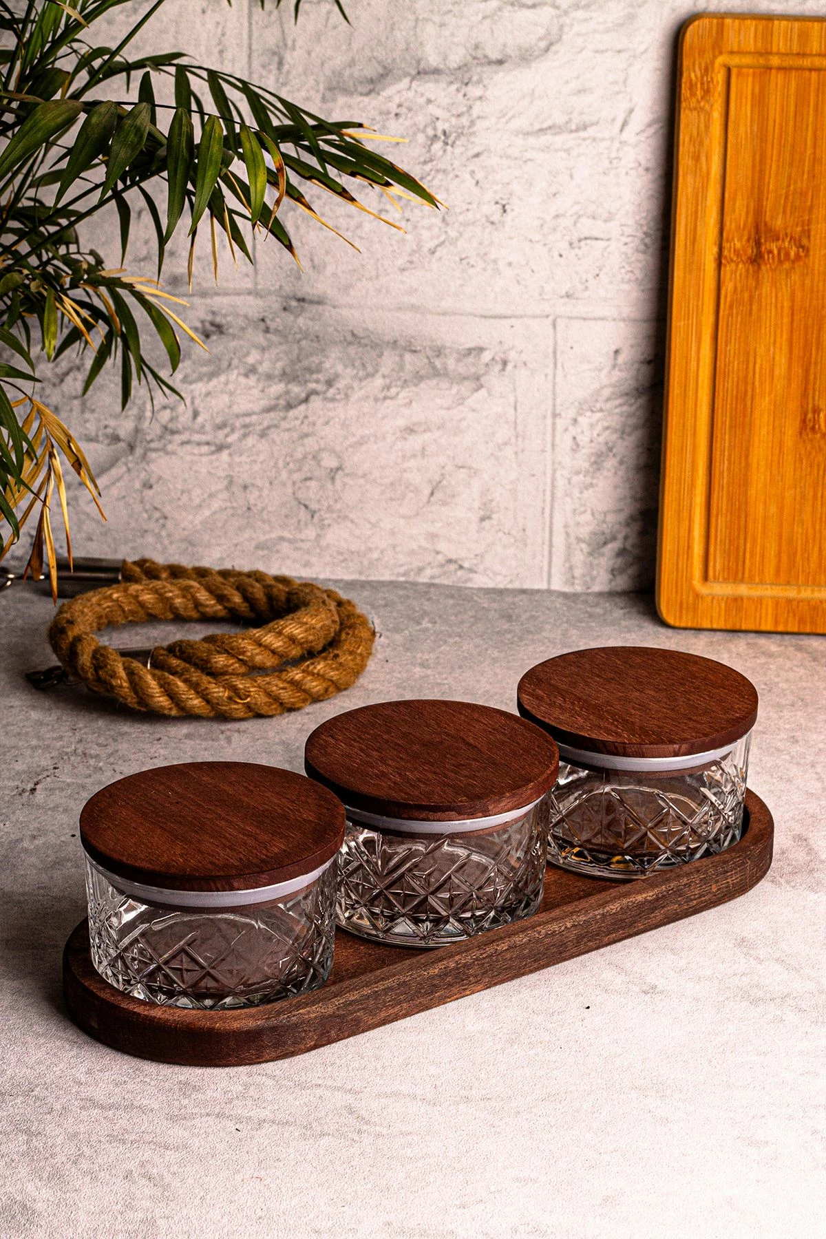 Set pjatash qelqi (7 pjesë), Hermia Concept, Milla 4