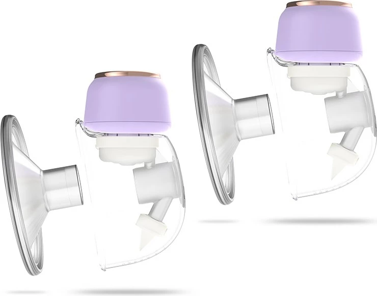 Pompë gjiri elektronike neno Sole Twin, pa kabllo, ekran LCD, set 2 copë