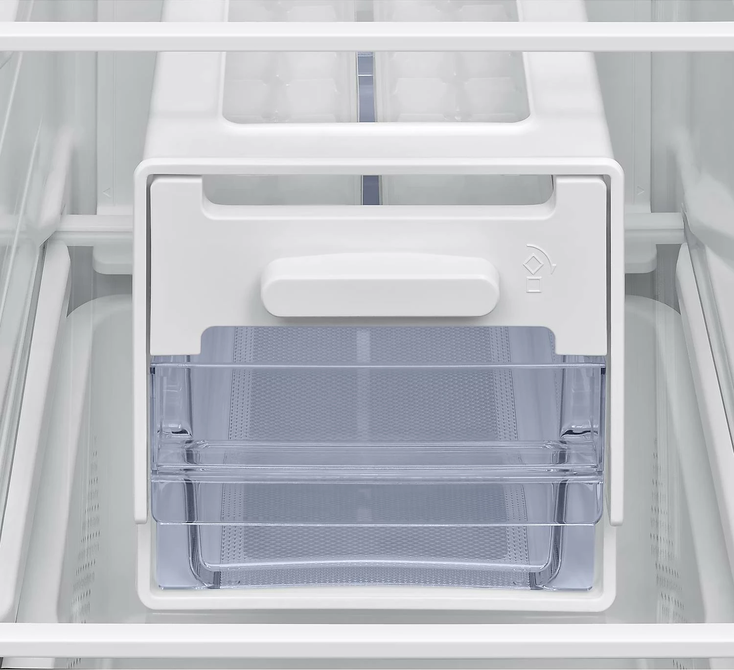 Frigorifer side-by-side Samsung RS70F65QDTEO 659L AI Twin Cooling Plus SpaceMax shpërndarës ujë/akull Wi‑Fi klasa D, argjendtë mat