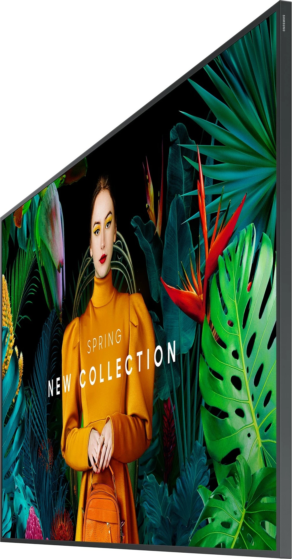 Monitor Samsung QM75C 75 inç 4K Ultra HD, Smart Signage, Charcoal Black