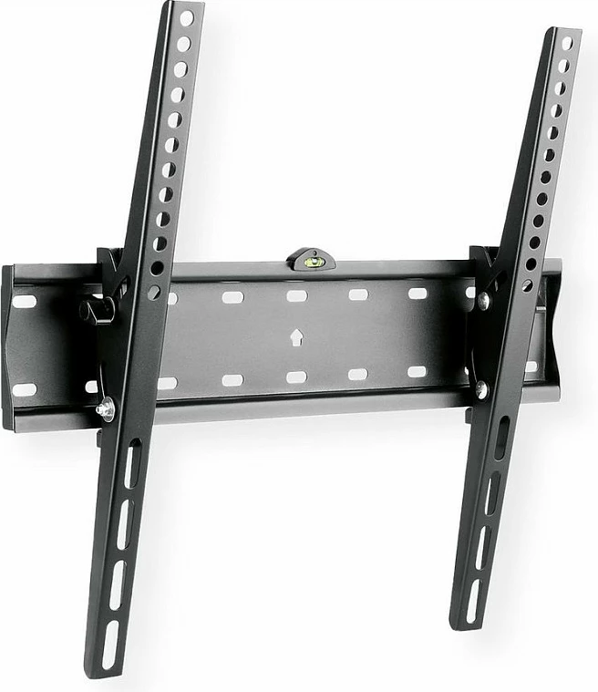 Mbajtëse muri për TV VALUE, e anueshme, 32-55", VESA deri 400x400, deri 40 kg, e zezë