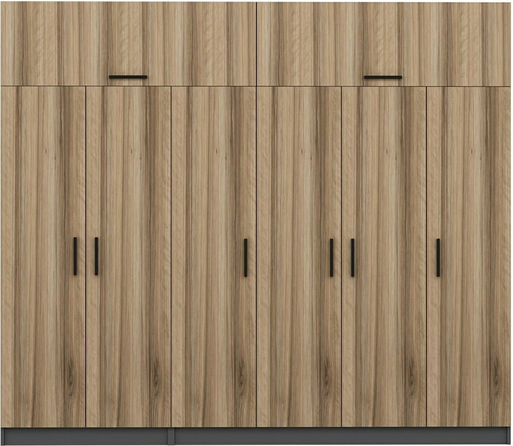 Dollap për dhomë gjumi, ngjyrë dore, Skye Decor, 5293, 270x255x52 cm